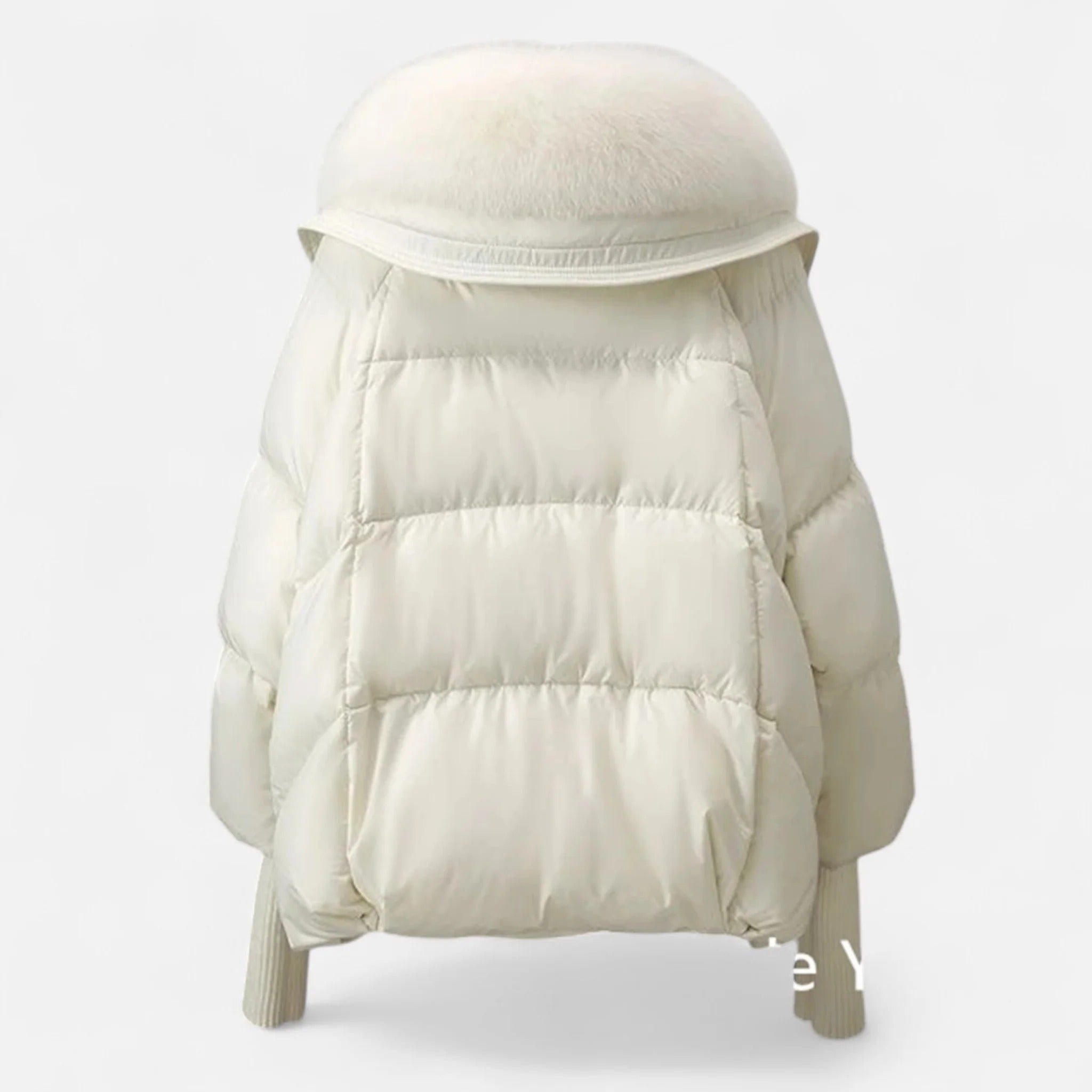 Women’s Luxury Fur-Collar Winter Puffer Coat