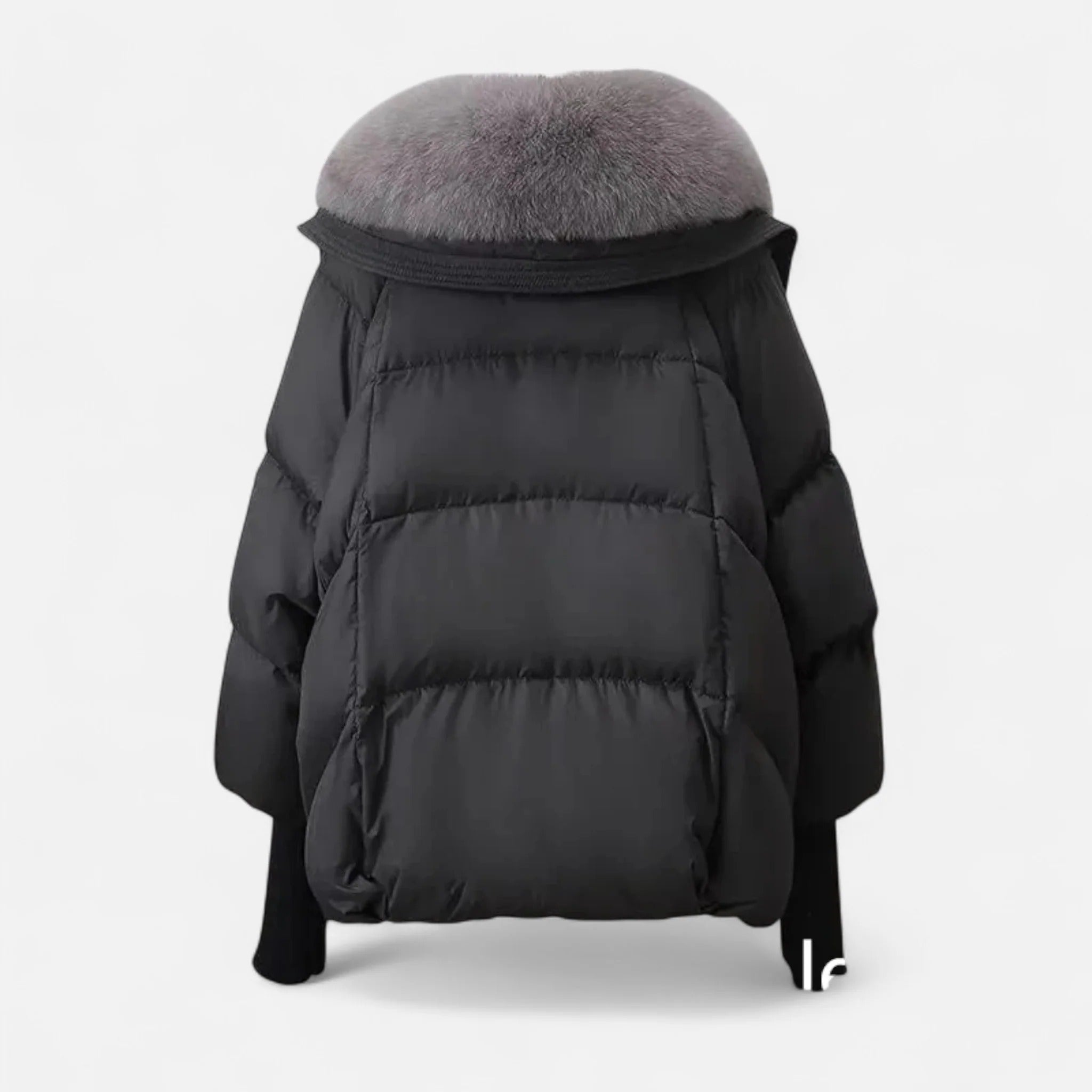 Women’s Luxury Fur-Collar Winter Puffer Coat
